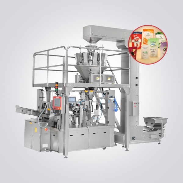 DC-820W 高速給袋式包裝機(多頭秤下料系統)