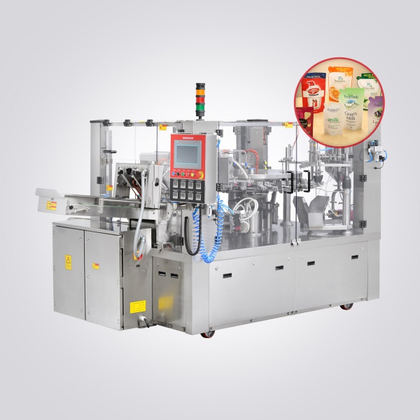 DC-820D 高速給袋式包裝機(雙排）