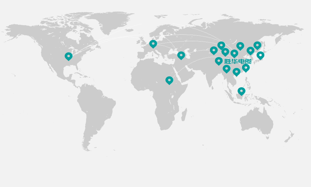 全国销售网络-上海新宝gg电缆集团电缆厂家