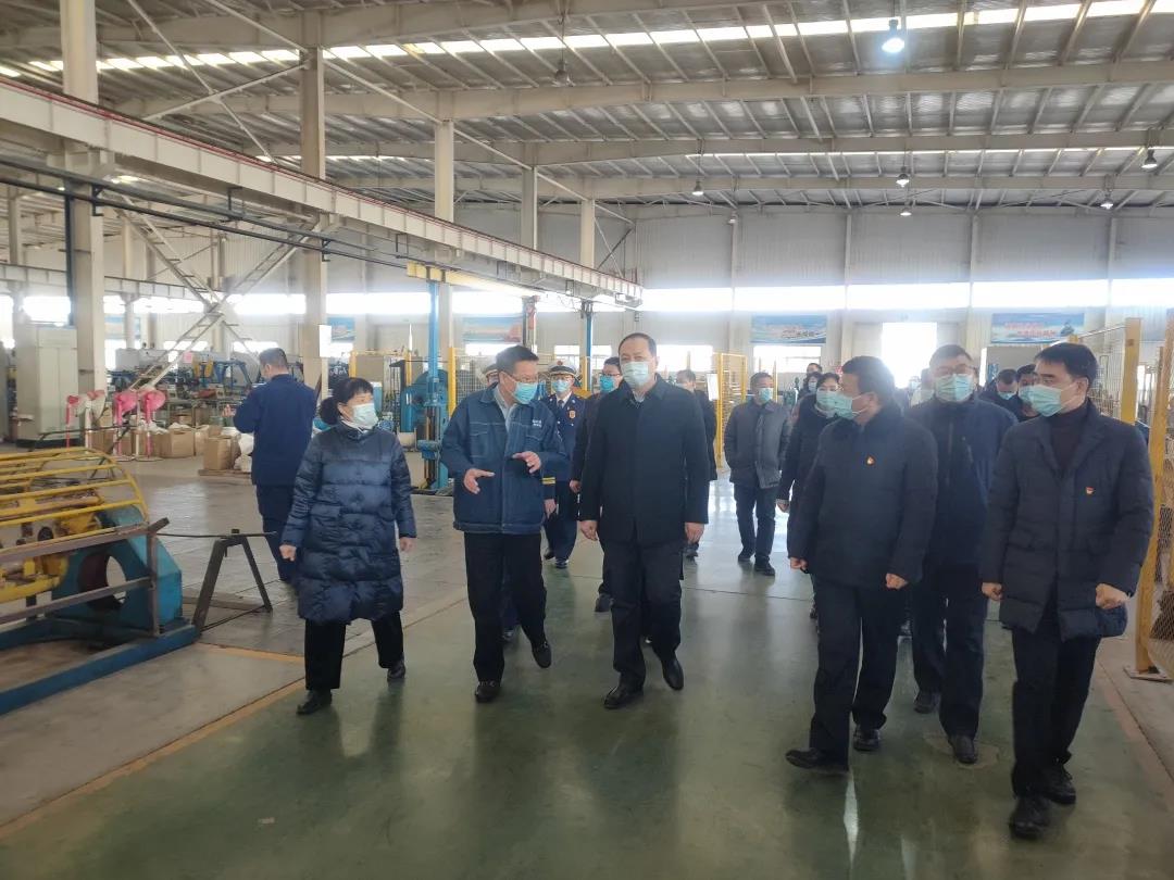 市委组织部张涛部长一行莅临我公司调研指导工作-新宝GG-科技注册场景,让平台更有趣
