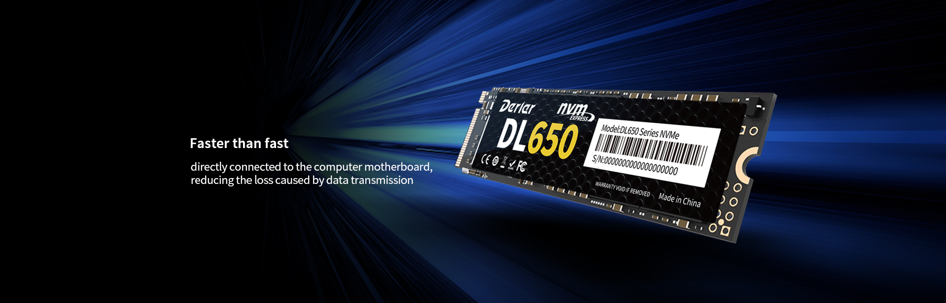 内蔵型SSD Derlar DL650 NVMe SSD 1TB 2280 Amazon.com: DERLAR SSD 1TB NVMe M.2 PCIe Gen3x4 2280