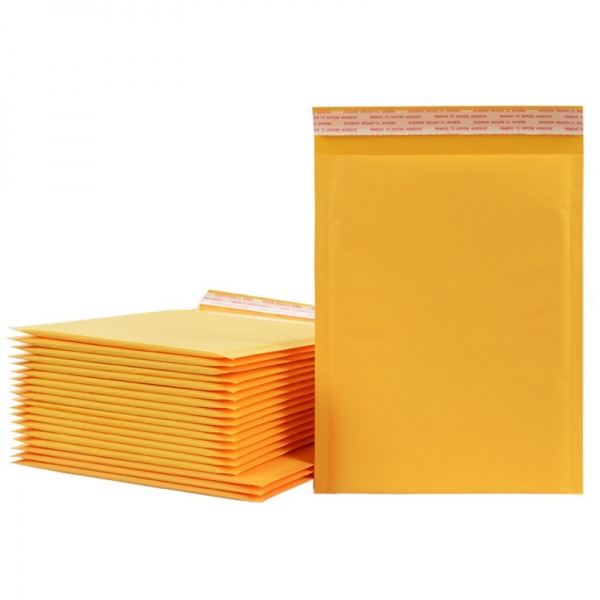 黃色牛皮紙氣泡袋