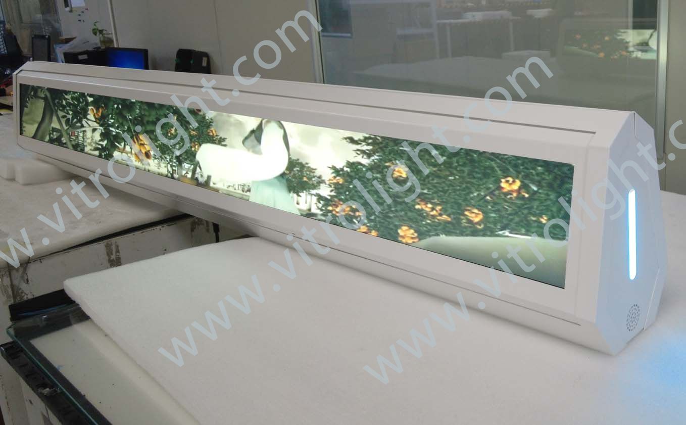 86 inch double-sided screen