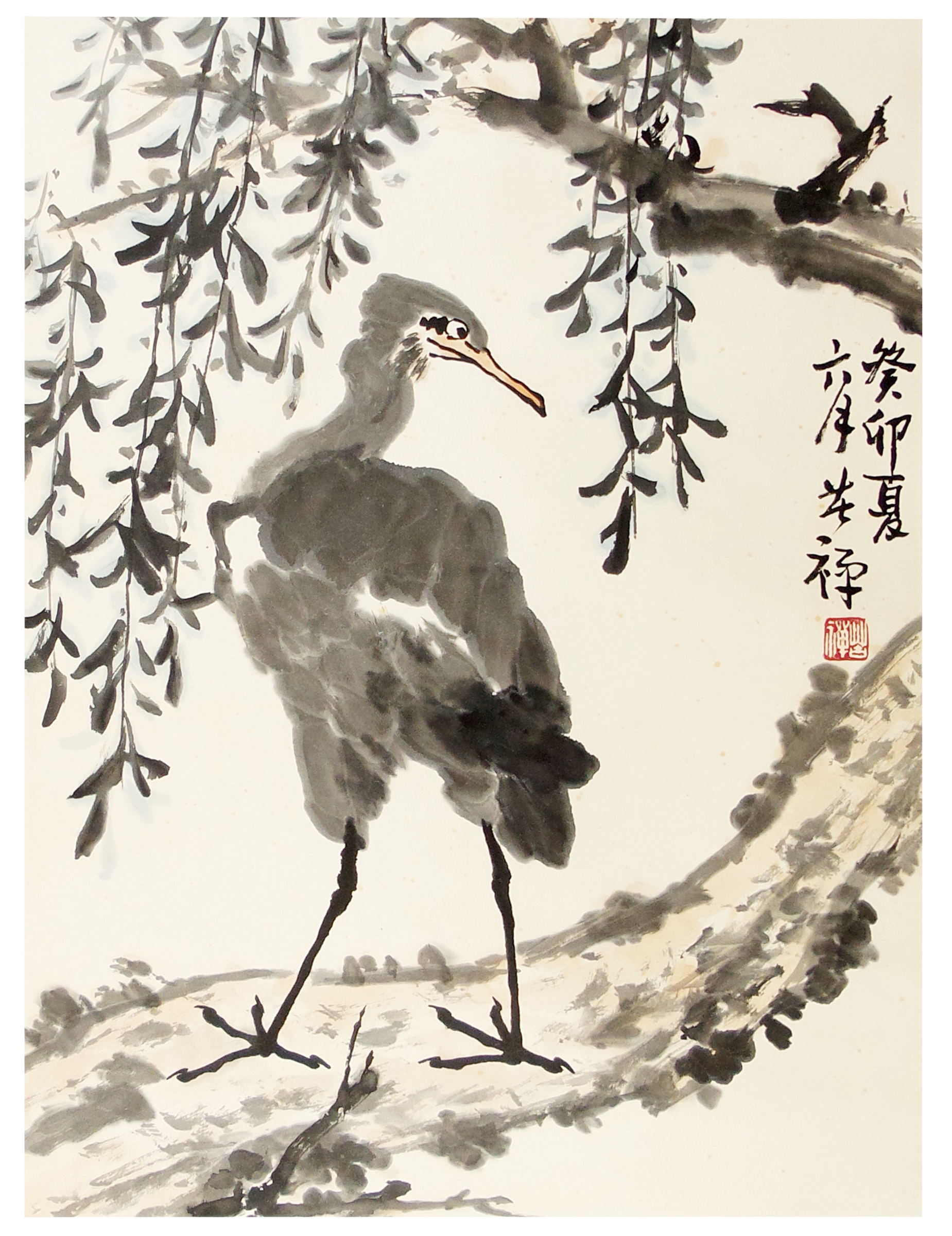 书画名家李苦禅多幅作品亮相2021海纳百宝珍春拍-山东海纳百宝珍