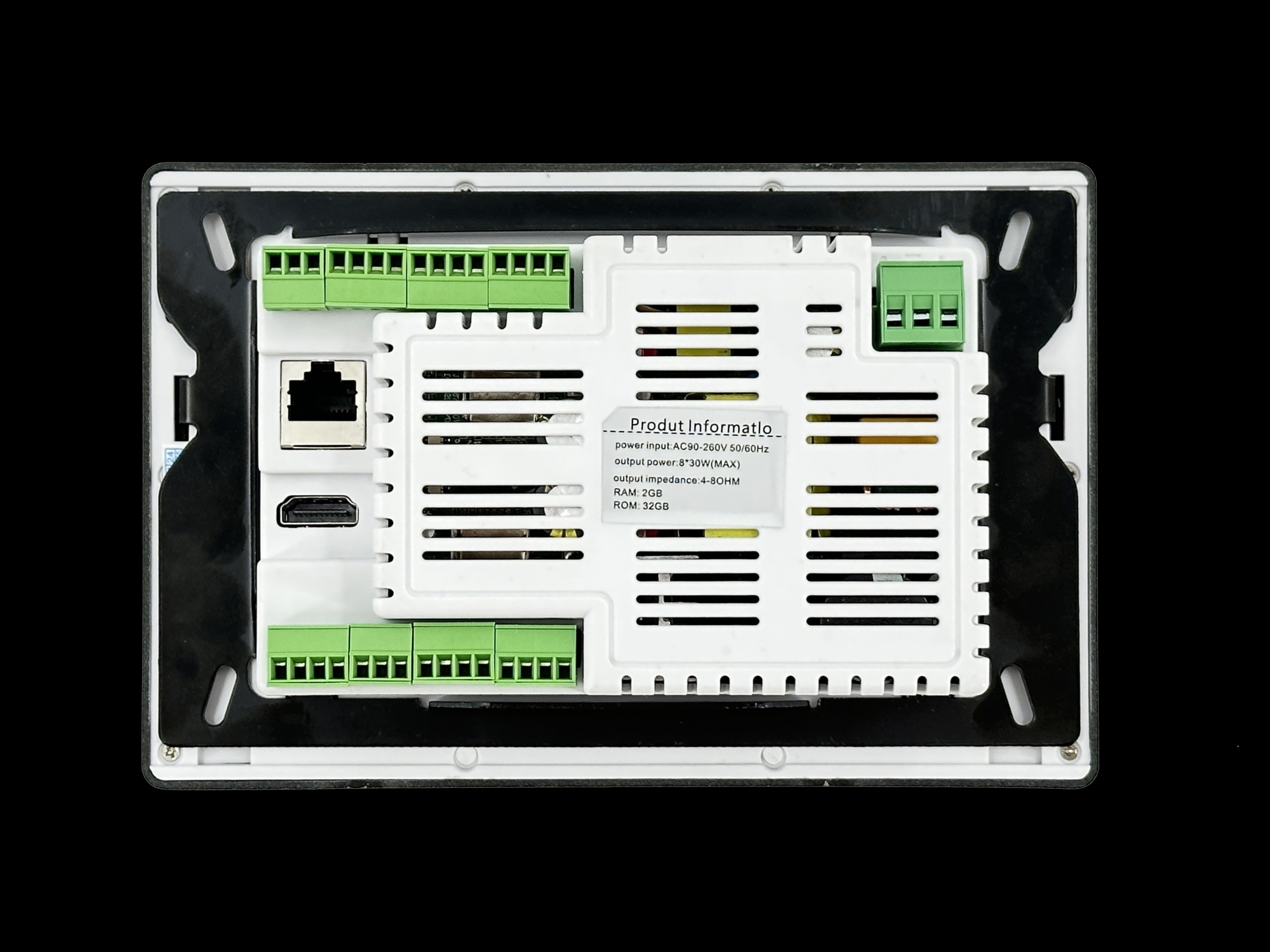 7 Inch Touch Screen In Wall Amplifier A7G