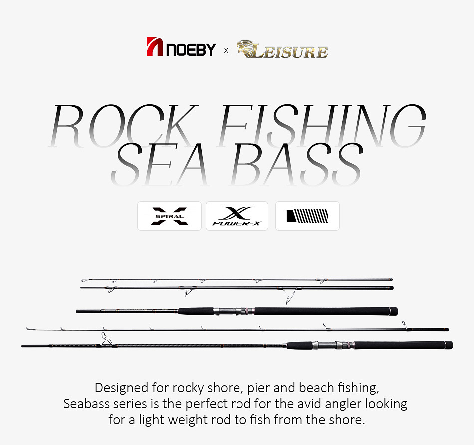 ロッド NOEBY LEISURE SEA BASS Leisure K5 Seabass Shore Casting Jigging Rod,NOEBY