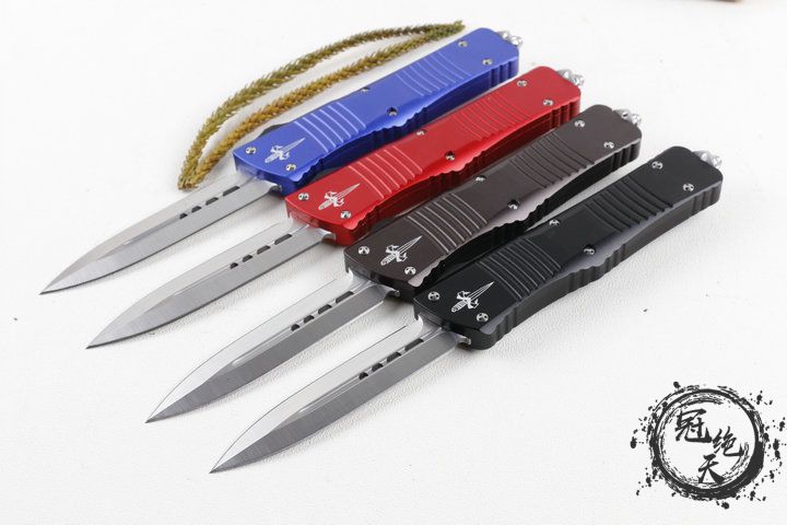 超精仿微技术暴龙直出弹簧刀(四色),冠绝天BALISONG